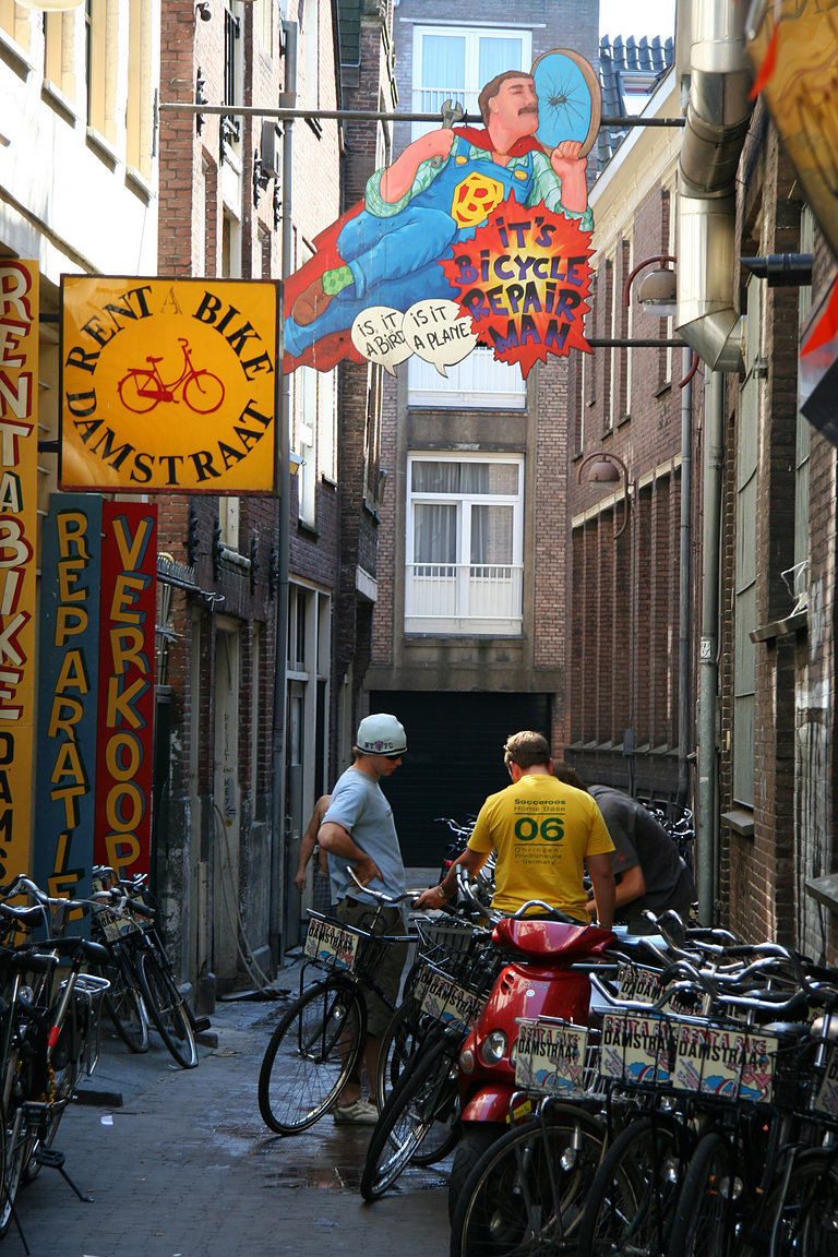 Amsterdam, It's Bicycle Repair Man