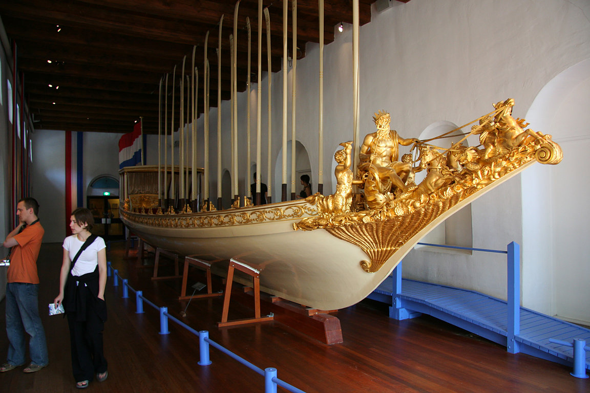 Amsterdam, Maritime Museum, Royal Barge