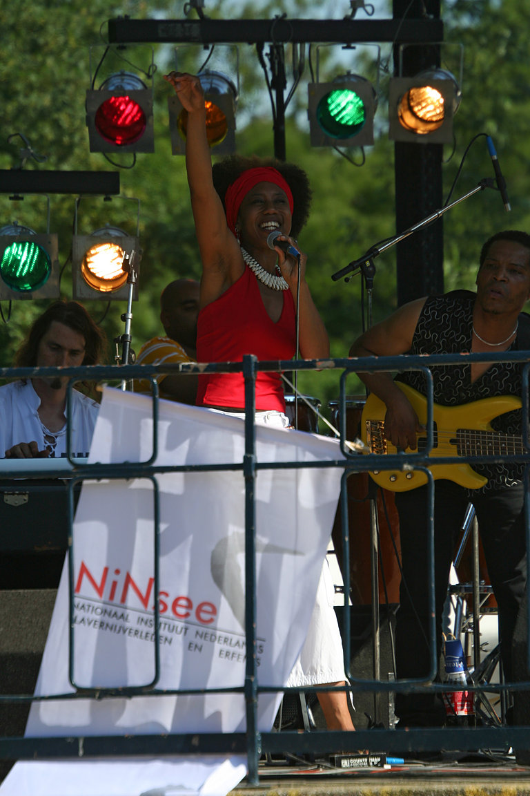 Amsterdam, Surinam music festival in Oosterpark