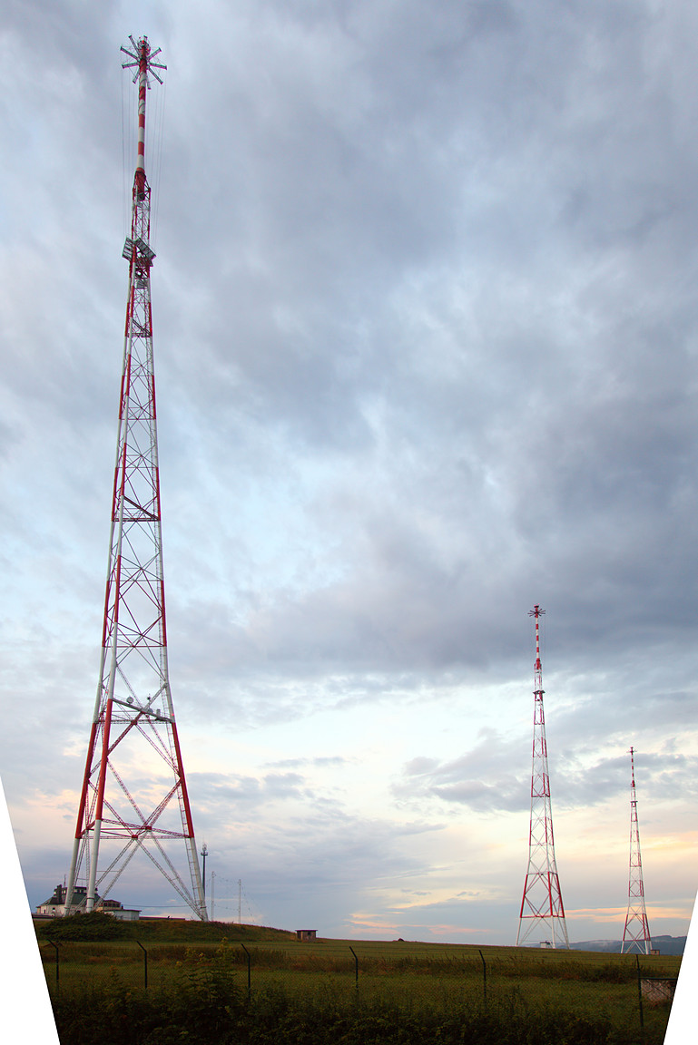 Radio Luxembourg longwave transmitter at Junglinster