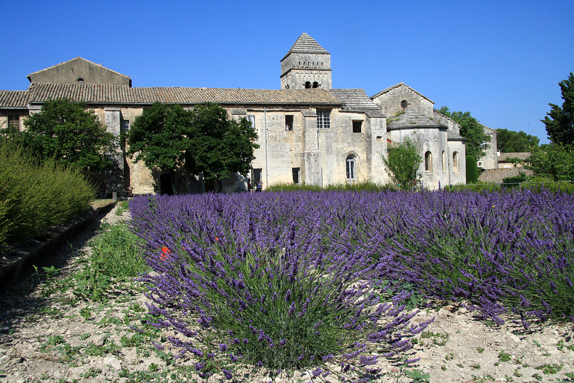 Saint-Rmy-de-Provence - klter Saint-Paulde-Mausol, zde il a tvoil Vincent Van Gogh