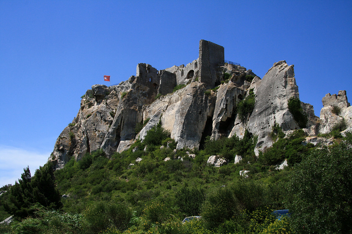 hrad Les Baux